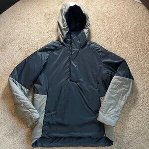 Lululemon PrimaLoft Initiation Obsidian/Carbon Dust Quilted Puffer Snap Mens S